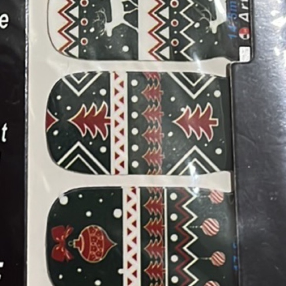 Christmas nail polish strips 🎄New 14 strips